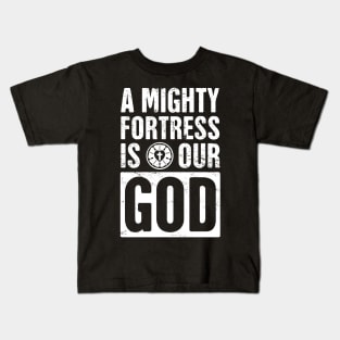 A Mighty Fortress | Lutheran Kids T-Shirt